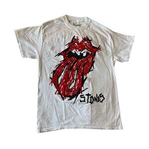 Rolling Stones No Filter Tour 2021 T-Shirt Red Tongue Logo Band Men's M
